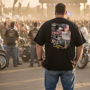 🦅 Sturgis Motorcycle Rally 2019 T-Shirt | Black Hills, SD | Size 5XL 🏍️